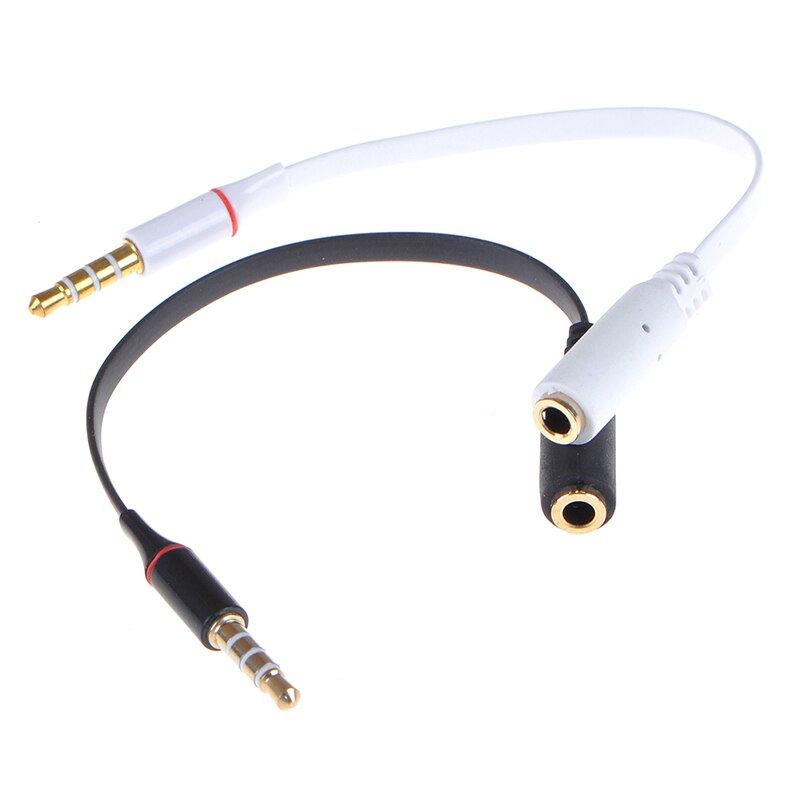 18Cm Man-vrouw 3.5Mm Ons Jack Audio Verlengkabel Cord 3.5 Ns Hoofdtelefoon Oortelefoon Luidspreker Stereo Audio kabels Snoeren