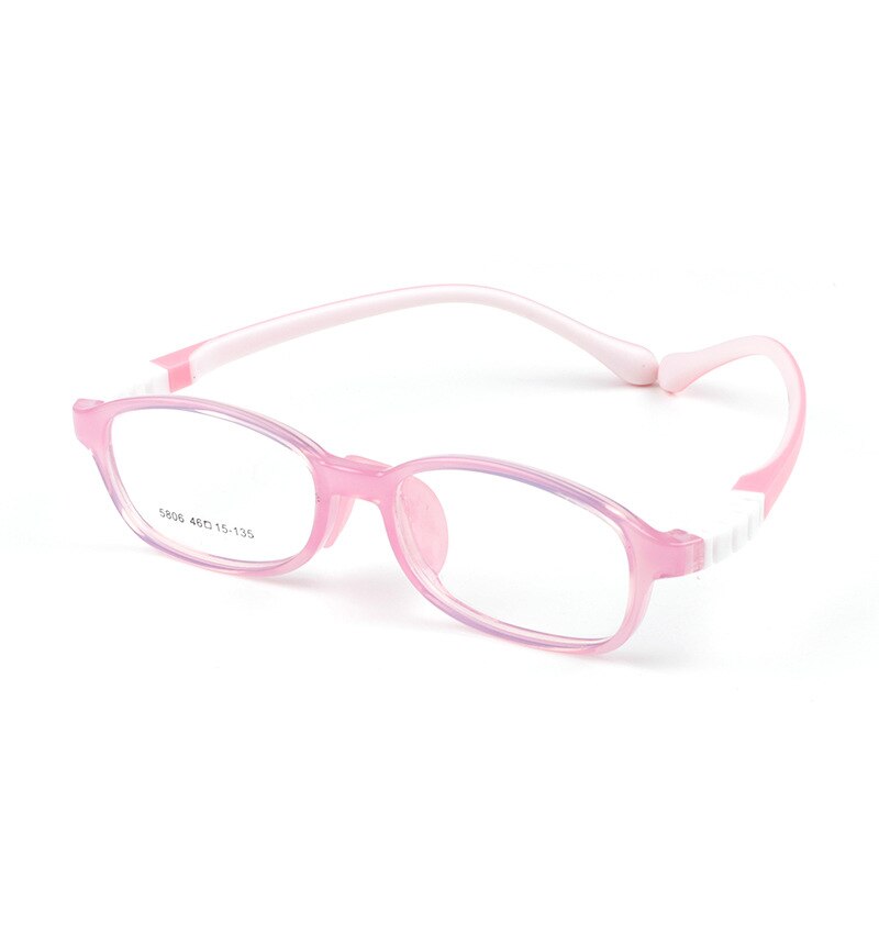 Lunettes Anti-lumière bleue pour enfants, écran pour garçons et filles, matériaux respectueux de l'environnement, couleurs bonbons, en Silicone: C4