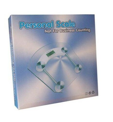 BASCULA PESO DE BAÑO DIGITAL 180 KG PRECISIÓN CRISTAL VIDRIO TEMPLADO QF-2003B