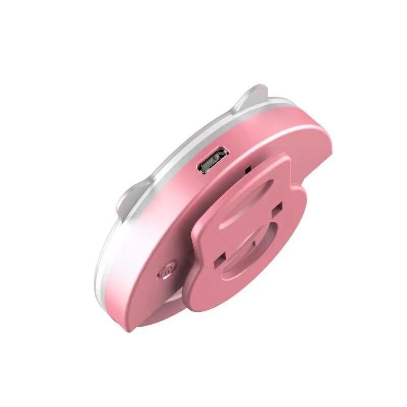 LED Cat Ear Selfie Ring Light Mobile Phone Flash Lens Beauty Fill Light Lamp Portable Clip for Photo Camera
