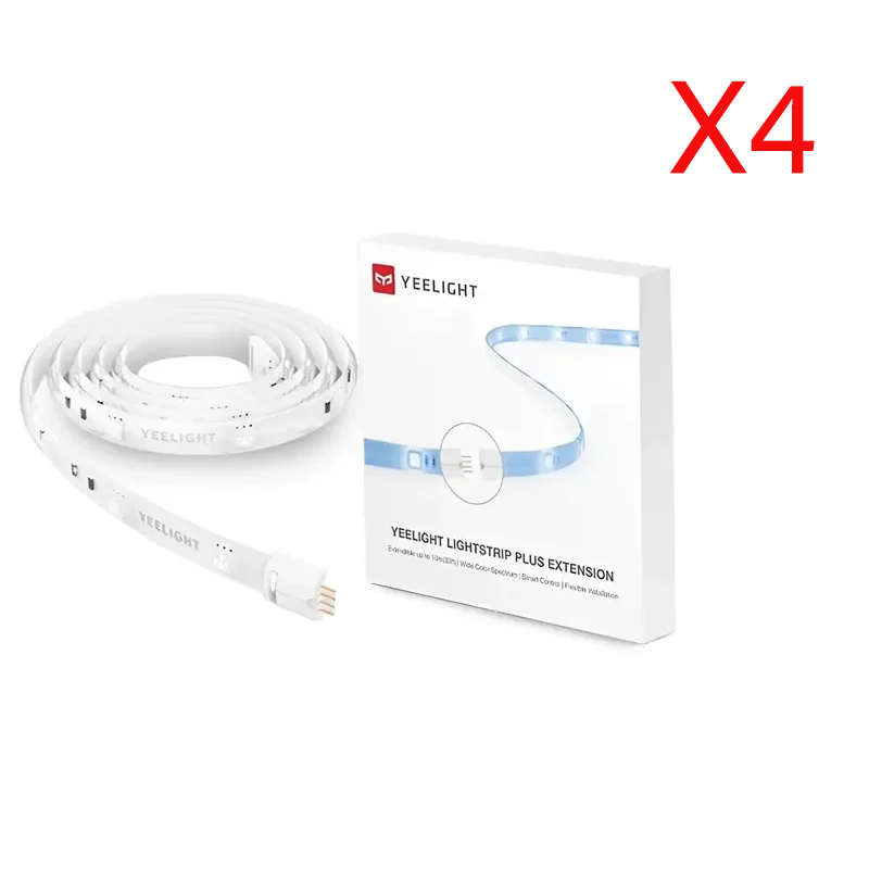 Xiaomi Yeelight Slimme Lichtstrip 2M Tot 10M Uitbreiding LED Licht Lichaam Energiebesparend Zacht Licht Kleurrijk Sfeerlicht: GRIJS