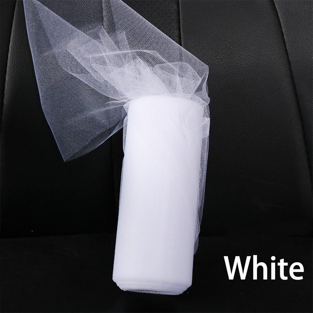 Organza 25 yards lengte Tutu Tule Spool Rolls stof voor DIY bruiloft rok meisje baby shower decor partij ambachten woonaccessoires: Deep Sapphire