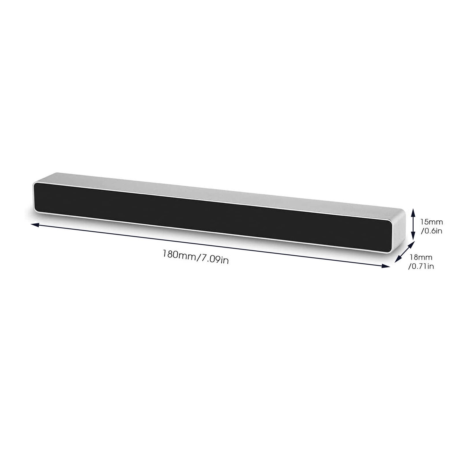 Barre d&#39;indicateur de spectre Audio, contrôle du son vocal, rvb pour voiture, coloré, rythme dynamique gris, micro usb, accessoires Audio