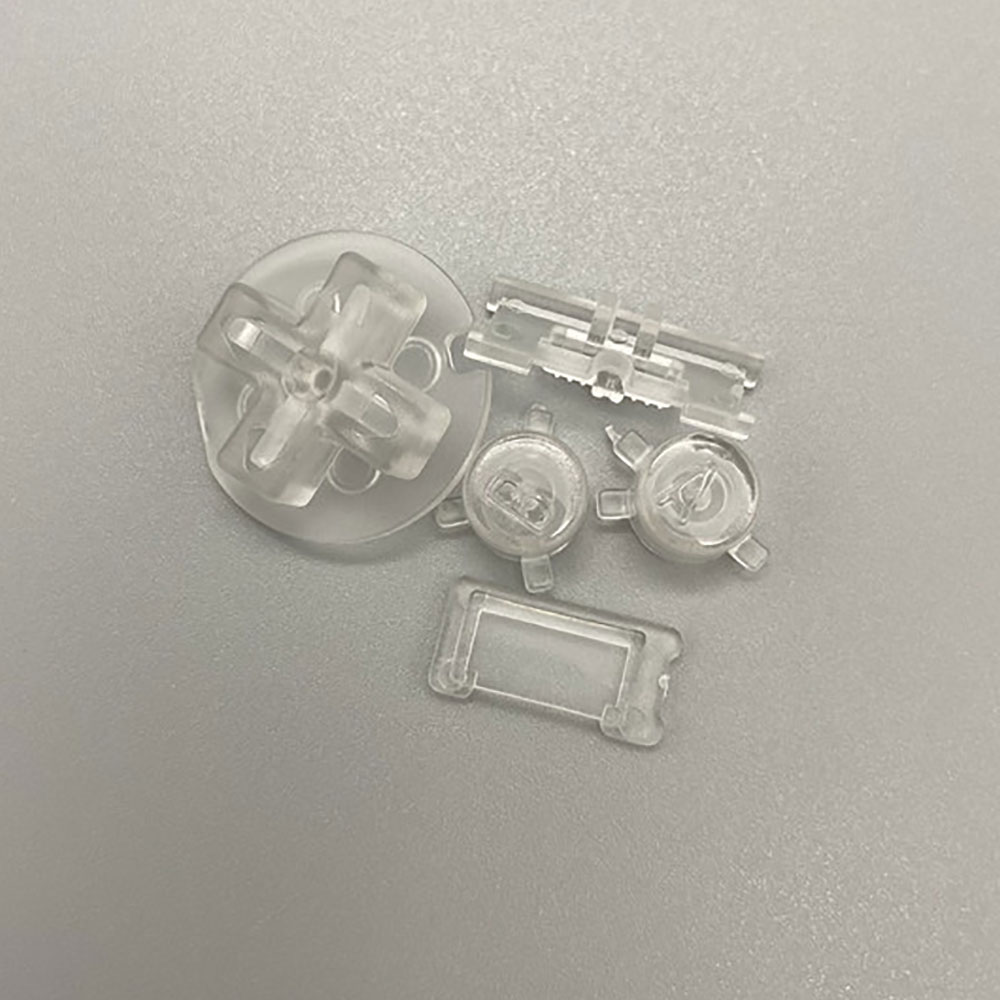 JCD 1set For Gameboy Color GBC Button A B D-pad Direction Operation Key Replacement Parts: SKY BLUE