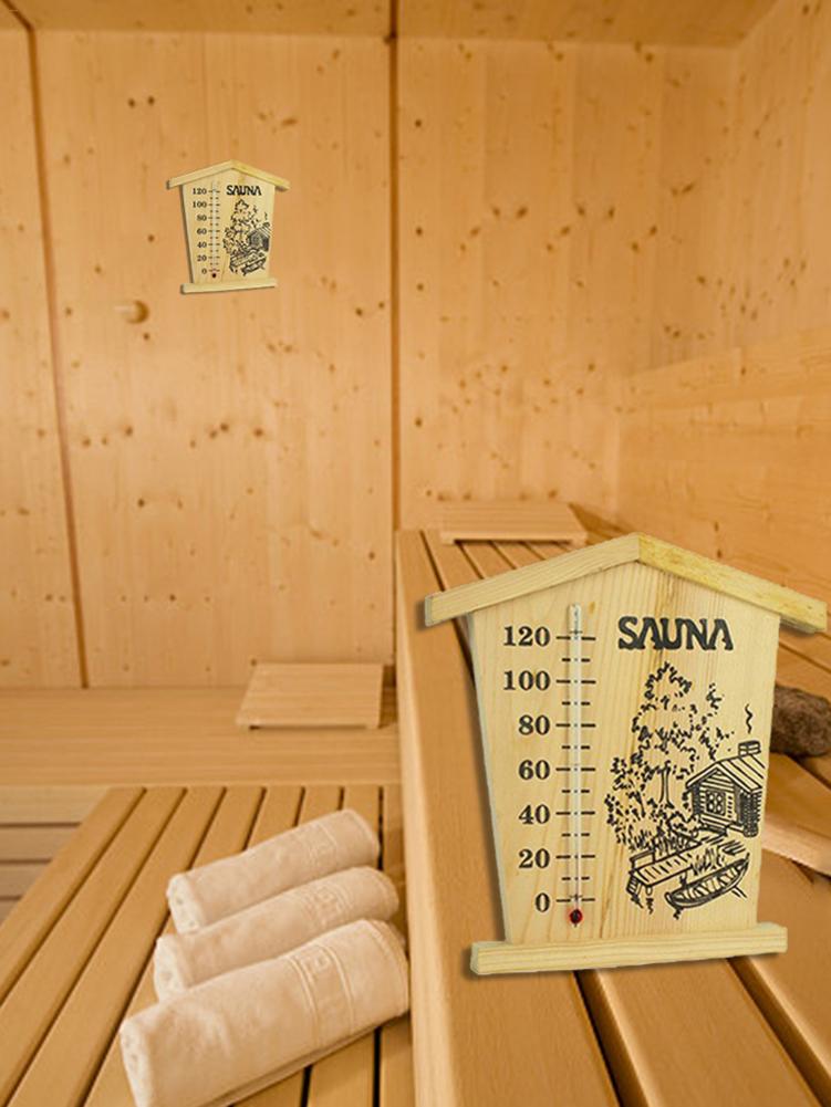 Bastu digital termometer bastu termometer hygrometer trä exakt digital display fuktighetsmonitor bastu rum tillbehör