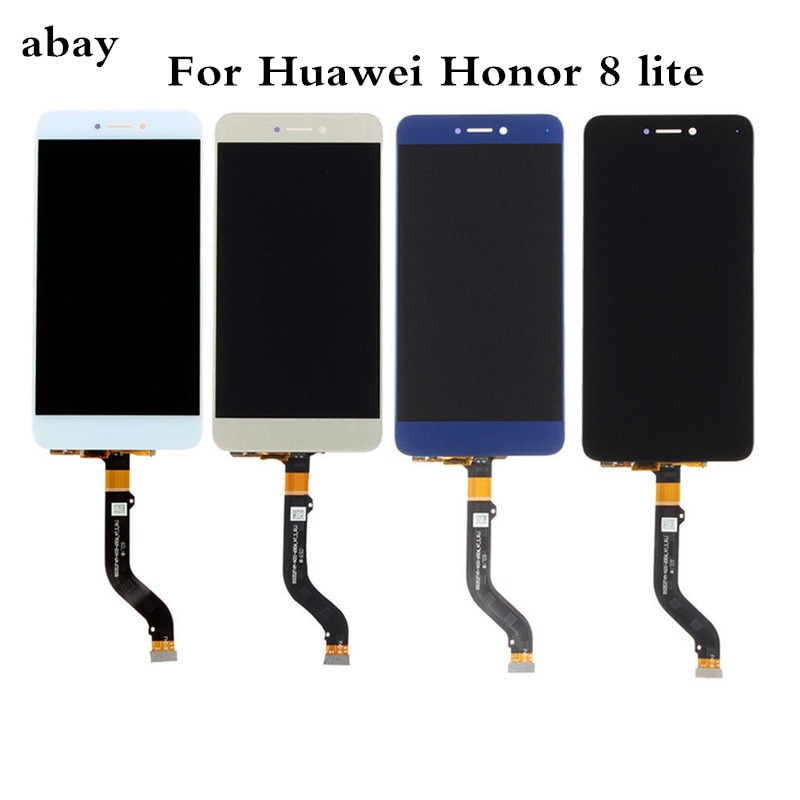 LCD para Huawei Honor 8 pantalla FRD-L19 FRD-L09 pantalla táctil digitalizador de Panel de vidrio de la Asamblea de pantalla para el Honor 8 lite