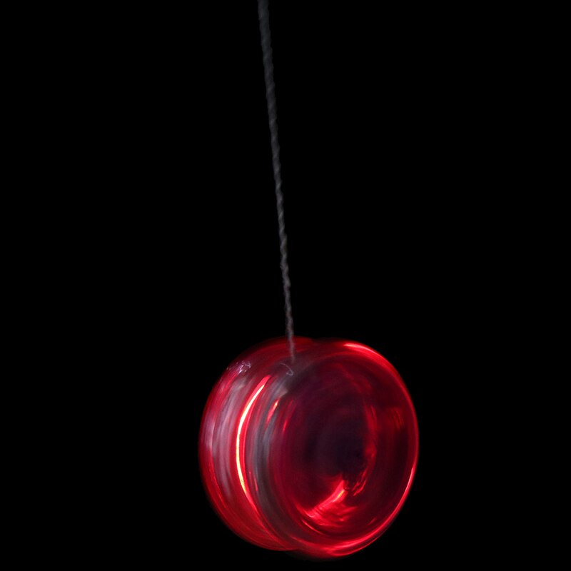 Yoyo kugle lysende, led blinkende yo yo barn kobling mekanisme yo-yo legetøj til børn fest / underholdning