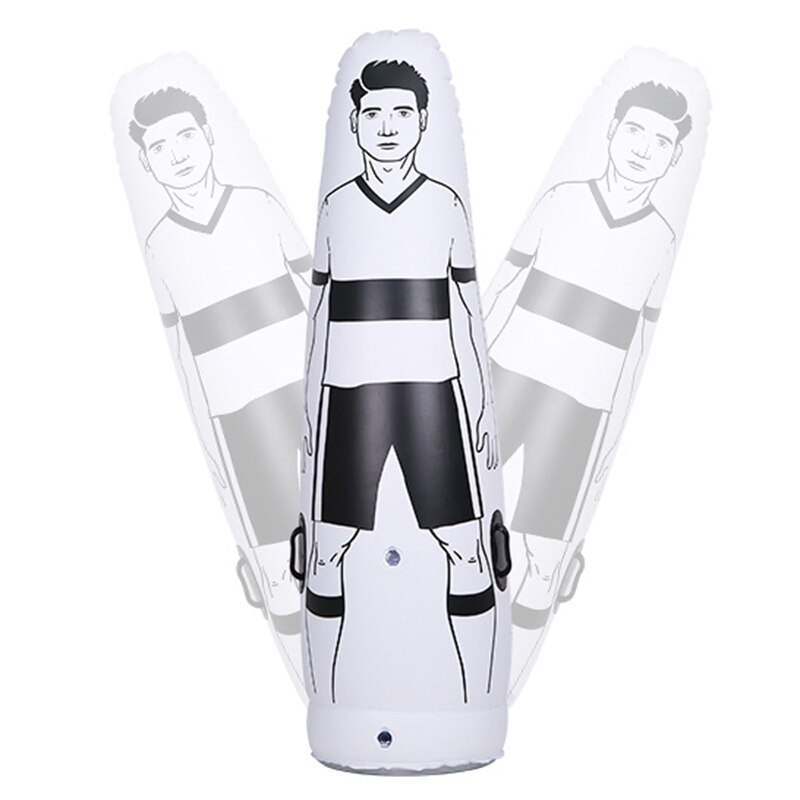 Children's Inflatable Football Training Goalkeeper Tumbler Air Football Training Dummy Football Training Tool Inflatable Dummy