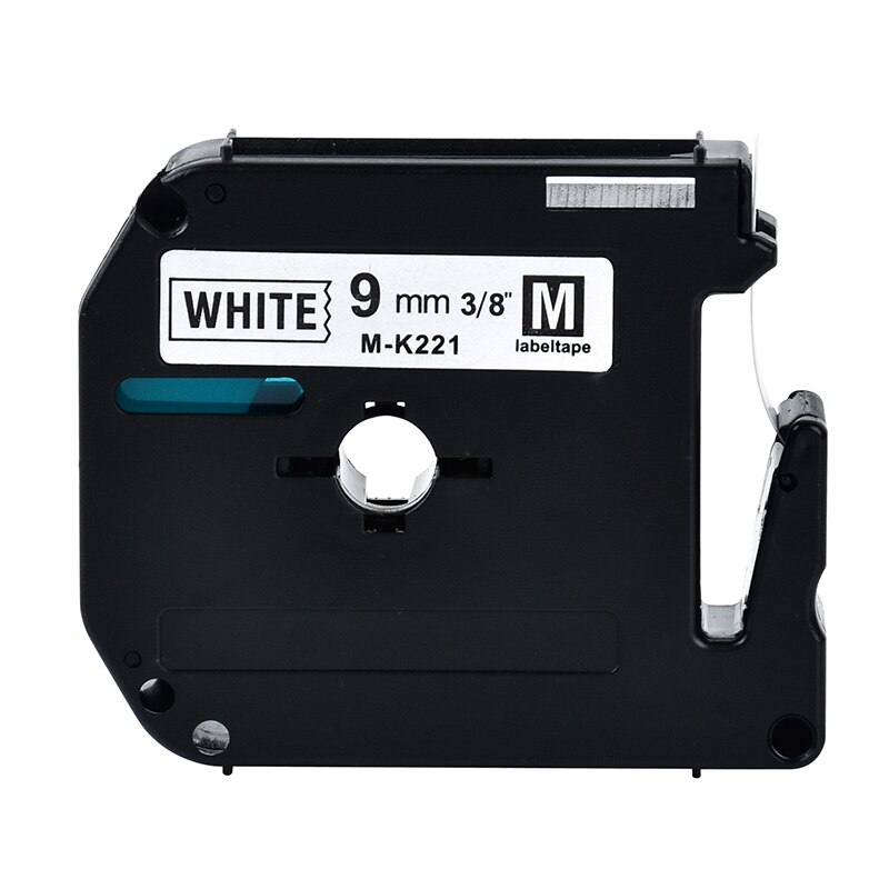 Multicolor 9/12mm mk231 tapes Compatible for Brother p-touch Label Printer mk-231 M-K231 MK-231 mk131 mk-131 m-k131 mk 431 531: 9mm black on white