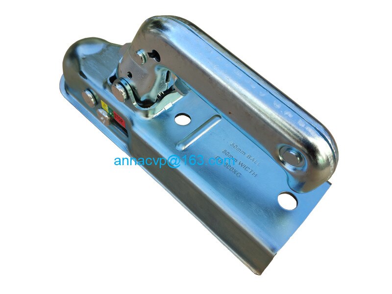 CVP – accouplement d&#39;attelage de remorque en acier pressé 50mm, pour 60mm, STYLE européen 50x60mm,800kgs, pièces de remorque