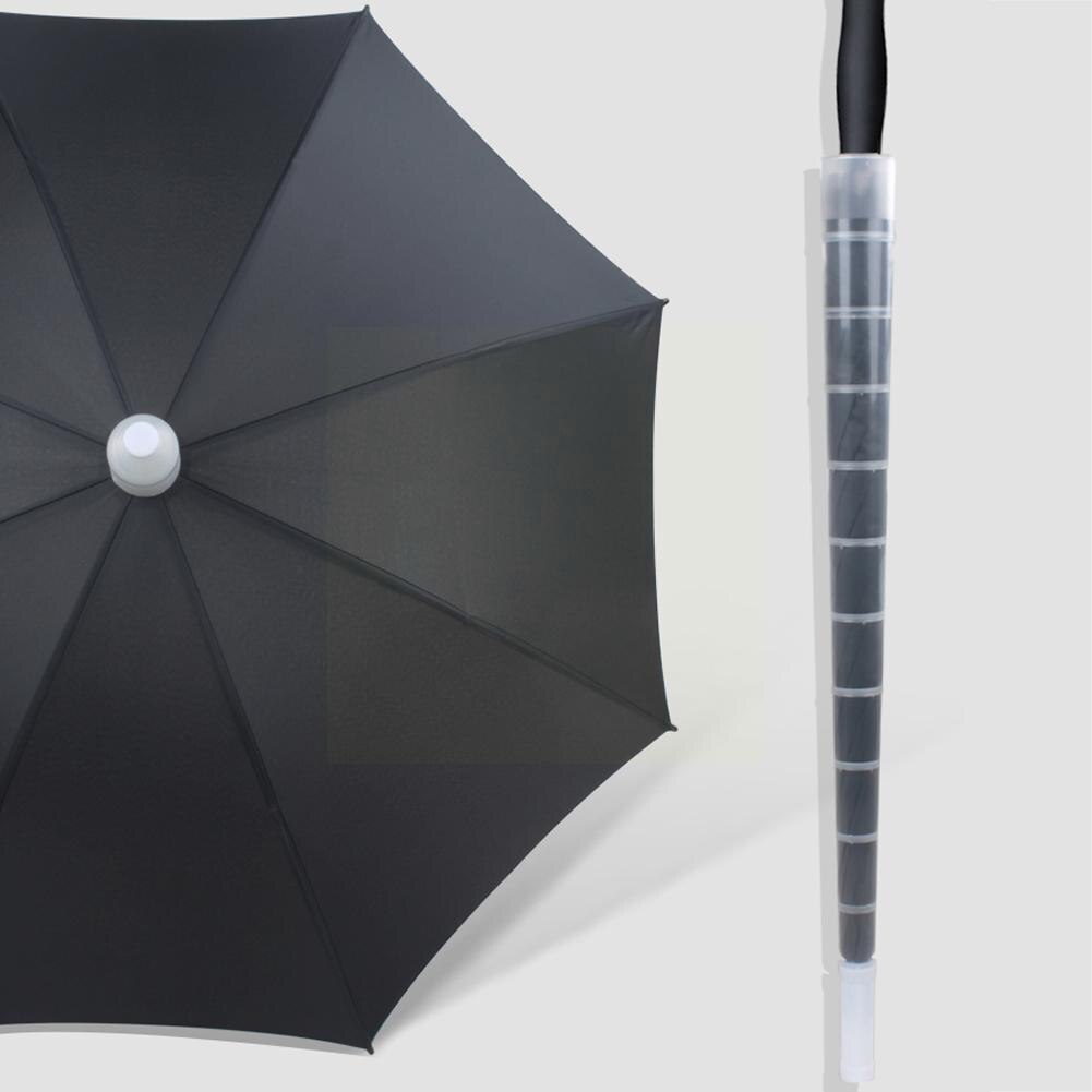 Cubierta impermeable para paraguas, funda transparente de plástico antigoteo para coche y hogar, soporte retráctil, 70cm/80cm, pro P6I6