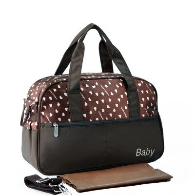 Discount! Diaper Bag backpack polka dot diaper bag back waterproof nappy changing set washable Maternity bag