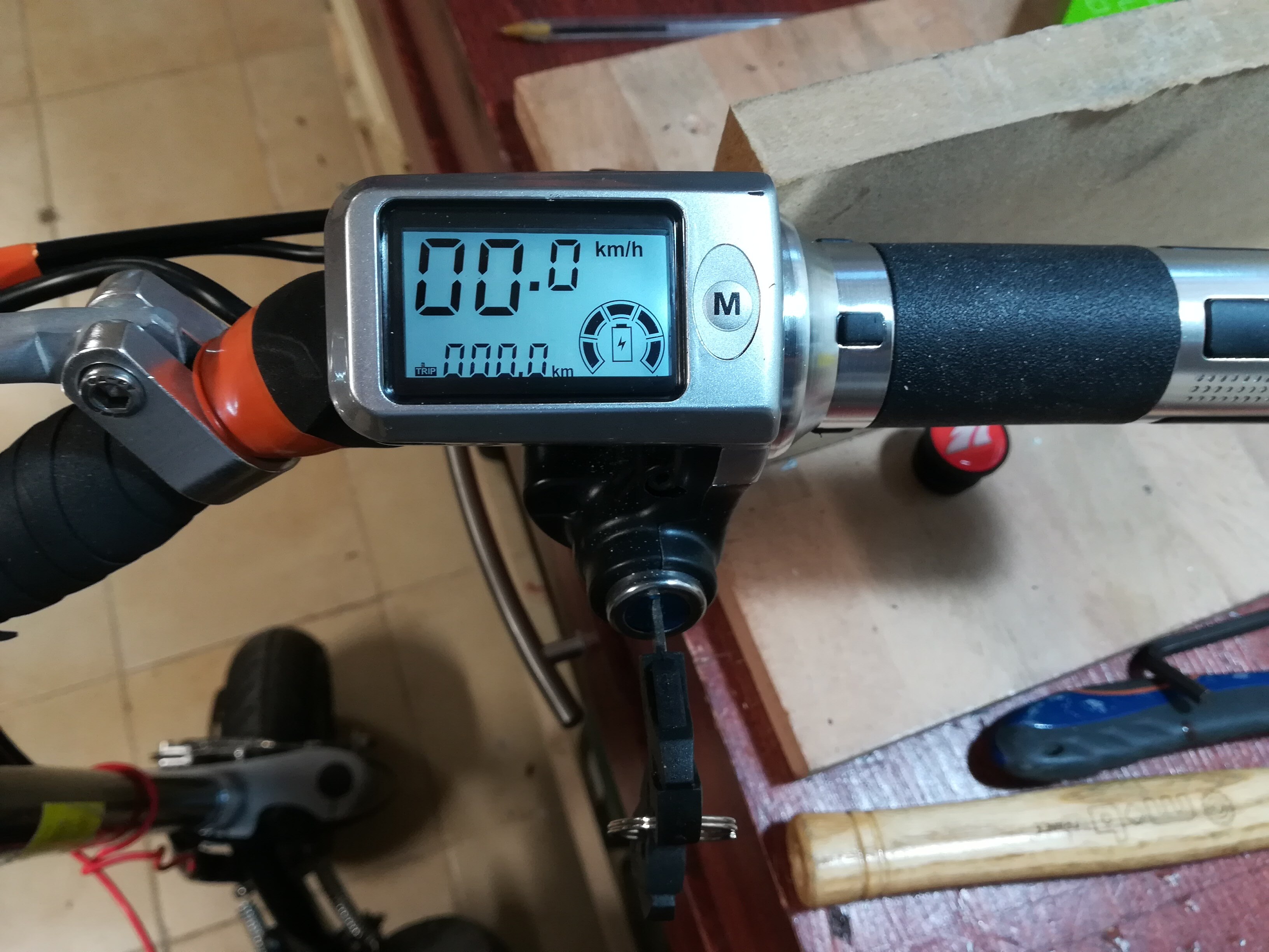 Speedometer/Odometer+Throttle+Lcd Display36v48v60v+Lock/Cruise+Battery Indicator Electric Scooter Bike MTB Tricycle DIY Part