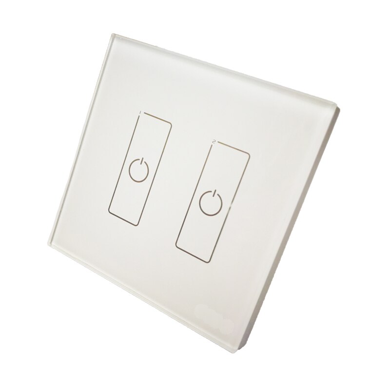 EDA2 Dali Led dimmer 2 Channel Dali Led Controller On/Off Switch Wall Mount Touch Panel Dimmer Dali LED Controller