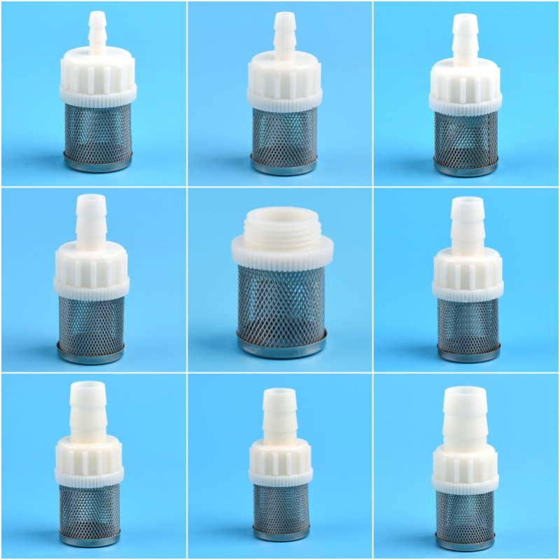 G1/2 4 ~ 20mm slangefilter dryppvanning industri landbruk vann rustfritt stål nettfilter vannpumpe innløpsfilter