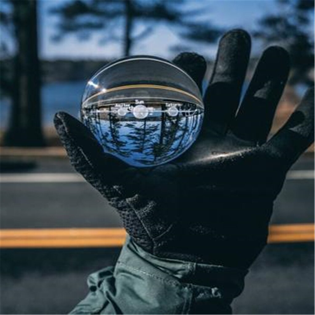 3D Solar System Crystal Ball Engraved Solar System Miniature Planets Model Internally Carved Pattern Clearly Visible Decor Ball