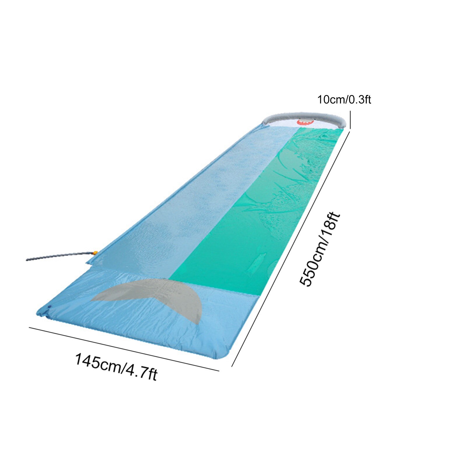 Kinderen Gazon Sprinkler Mat Met Sprinkler Water Glijbaan Dubbele Zomer Zwemmen Glijbaan Educatief Interactieve Water Speelgoed