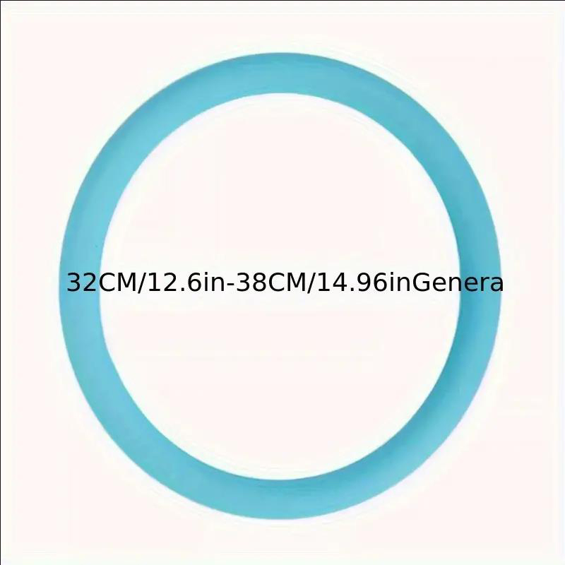 Siliconen stuurwielhoes, ultradunne antislip stuurwielhoes, zachte siliconen accessoires, universele stuurwielhoes