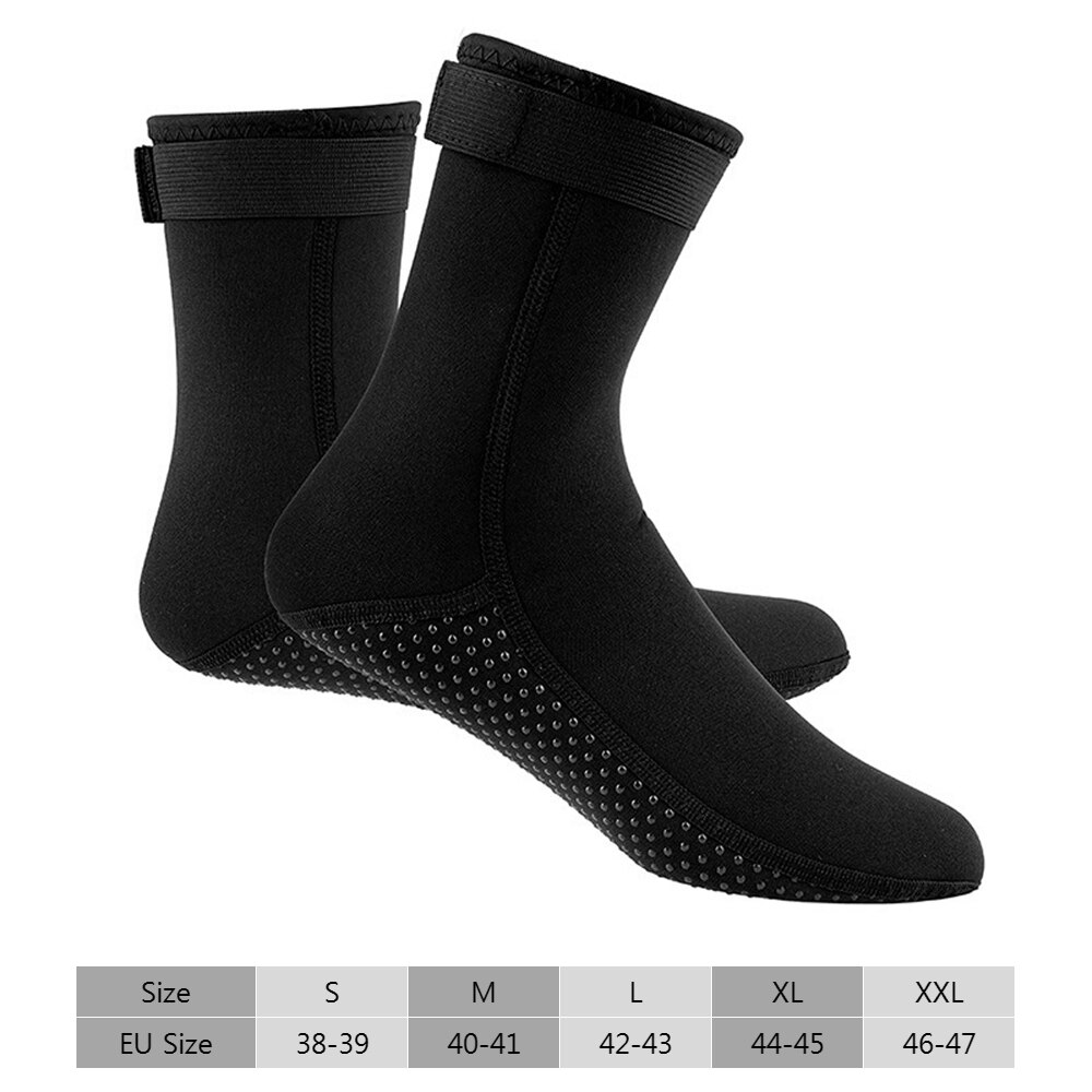 Calzini da sub in neoprene da 3MM stivali scarpe da acqua stivaletti da spiaggia Snorkeling immersioni stivali da Surf per uomo donna stivale da sub