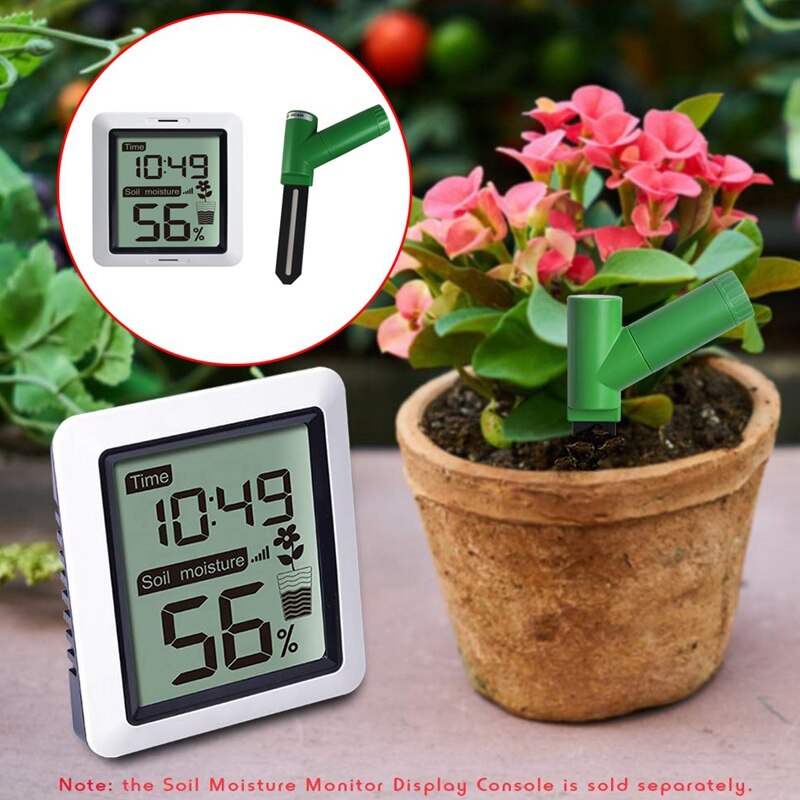 WH0291 Boden Feuchtigkeit Tester Anlage Bodenfeuchte Sensor Meter mit Digital LCD Anzeige für Garten Rasen Topfpflanze Pflege Innen