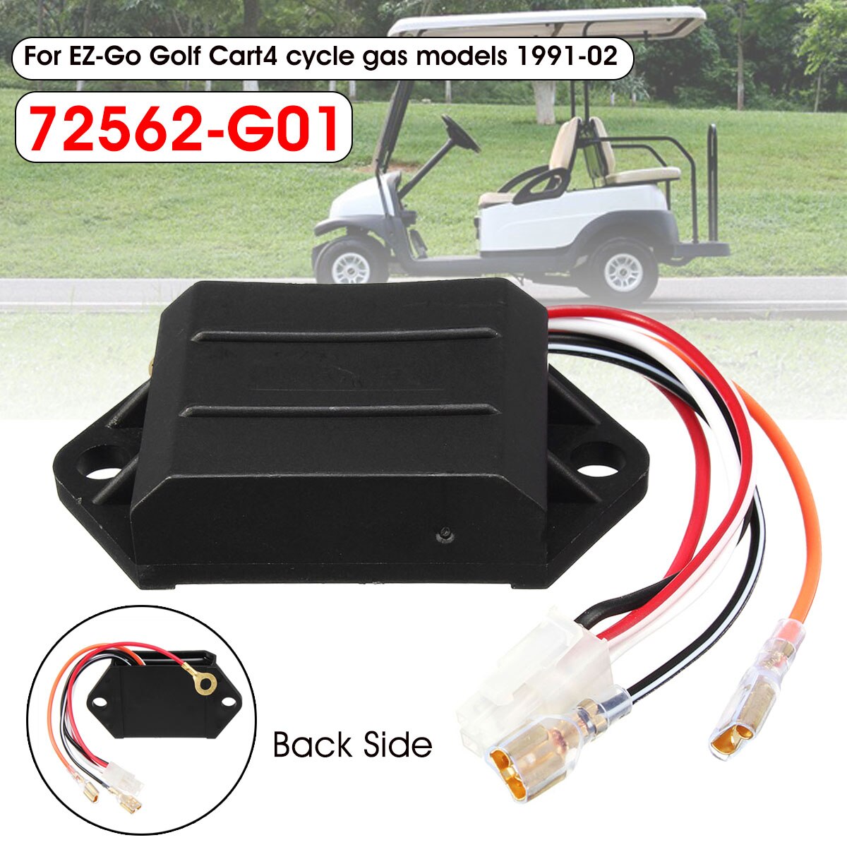 Golfkar CDI Ignitor Voor EZ-Go Golfkar 1991-2002 4 Cyclus Gas Modellen 72562-G01