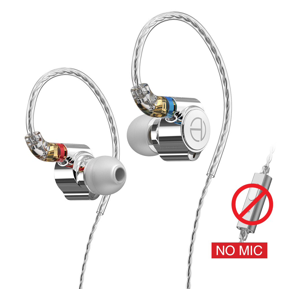 TRN TA1 Knowles BA DD Drive-auriculares intrauditivos de alta fidelidad, auriculares de Metal con Cable plateado MMCX para ST5 MT3 EMA TN: Verde