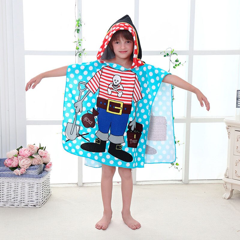 Kinder Bademantel Mädchen Mit Kapuze Kinder Bad Robe Schöne Kind Junge Mädchen Robes Mikrofaser Weichen Strand Pool Ändern Handtuch mit haube: 11