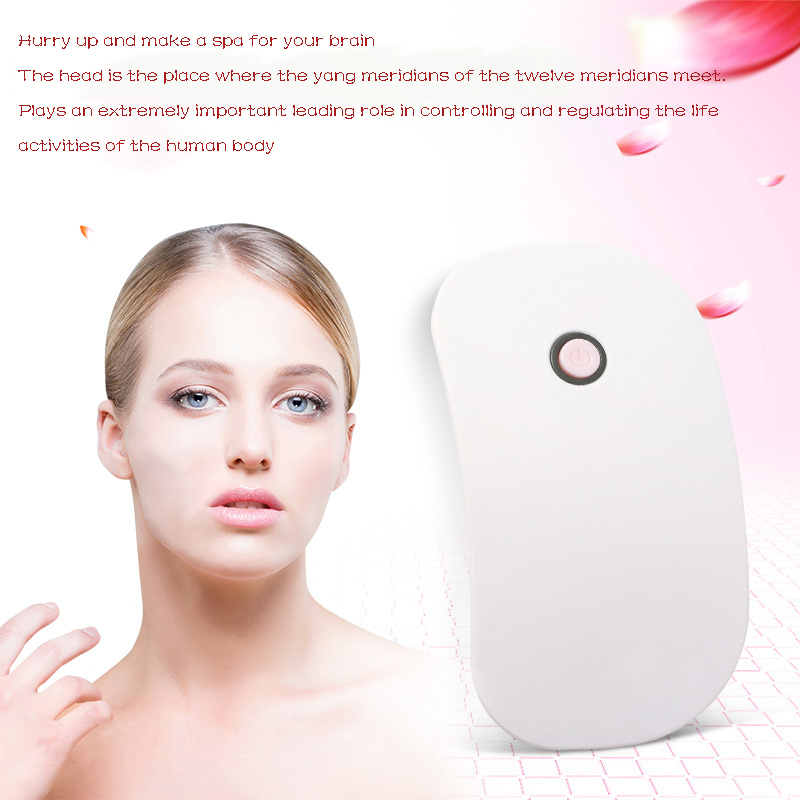 Elektrische Head Massager Scalp Trillingen Borstel Haar Massager Kam Angst Fysiotherapie Hoofdhuid Massager Masajeador