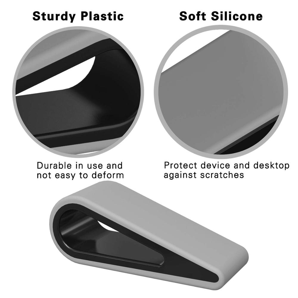 Universell bærbar / bærbar stativ , 2 stk sklisikker holdbar stativ lett stabil bærbar stigerør til bærbar pc, nettbrett, tastatur