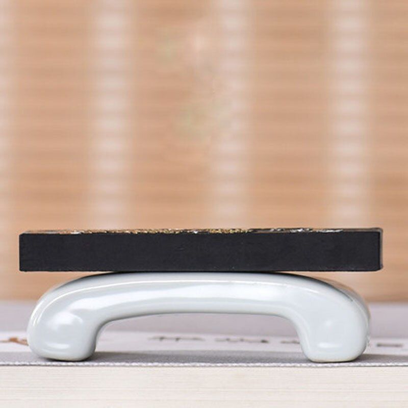 Multifunctional Ceramics Chinese Calligraphy Brush Holder Rest ink stick Rest