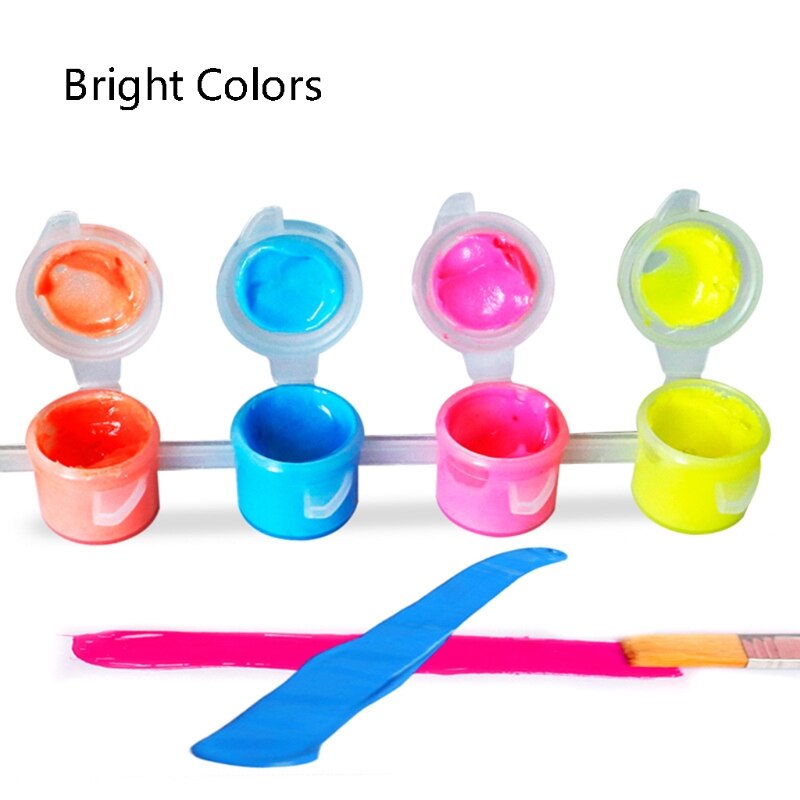 Pintura fluorescente de 12 colores, pintura luminosa, pintura acrílica a base de agua, pintura de grafiti luminoso, pintura de decoración artística DIY