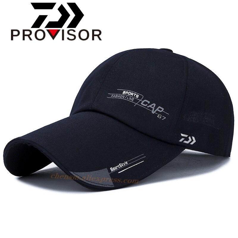 DAIWA Angeln Quick Dry Wasserdichte Sport Schirmmütze Sonnenhut Raum Baseball Kappe Frauen Männer Golf Outdoor Straße Hiphop Hüte kappen: 6