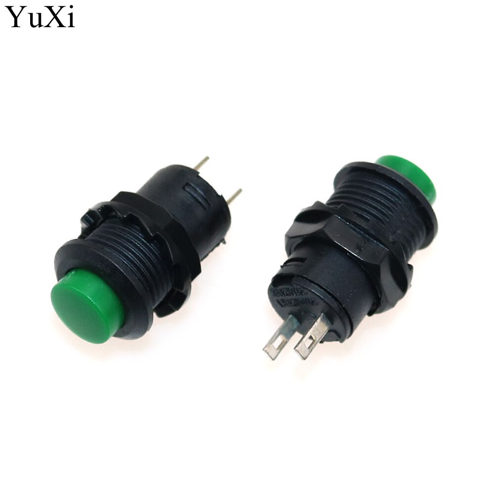 YuXi self-reset Push Button Switch 10mm Self Return Momentary Push Button Switch