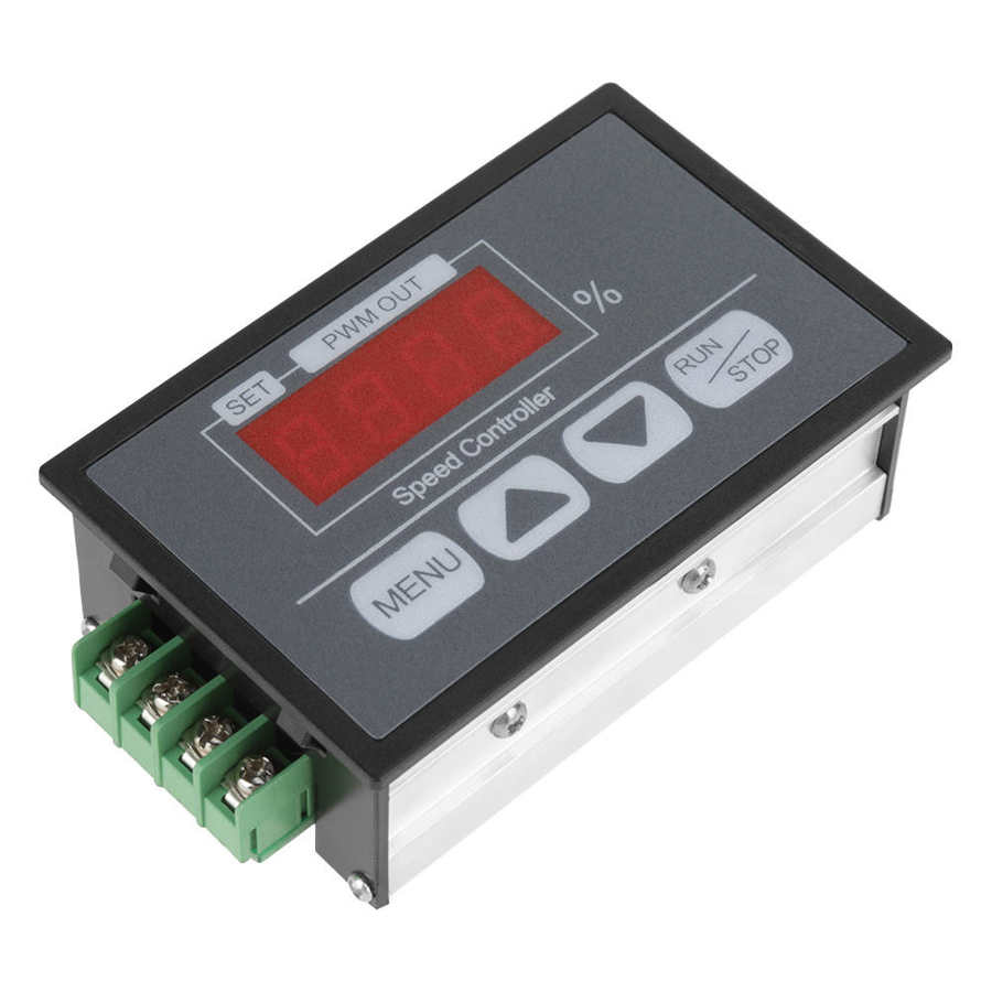 Pwm Dc Motor Speed Controller Digitale Display Percentage Toerenteller Dc Motor Trage Start En Stop Snelheid Controller 6-60V