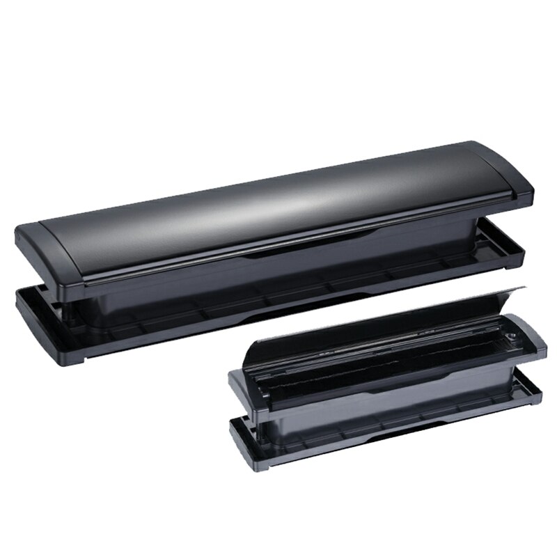 Villa brievenbus van zinklegering, dubbel glas en houten deur brievenbus zwart: Default Title