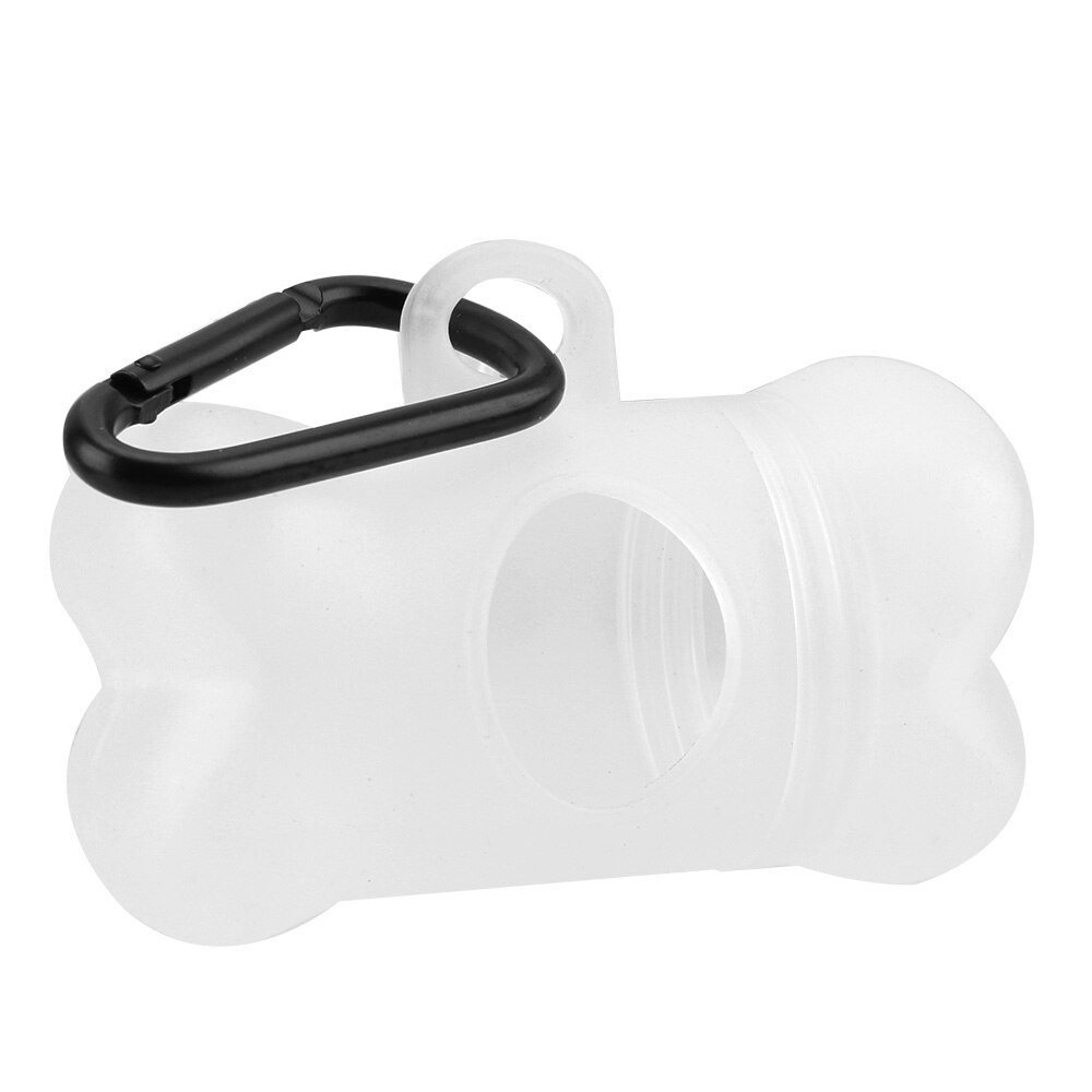 PE Pet Waste Bags Outdoor Pets Trash Box Garbage Holder Dispensers Poop Trash Bag Storage Box Portable Poop Bag Dispensers: B Type White