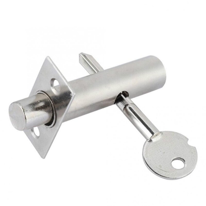 Rustfritt stål rør rør lås usynlig rør brønn lås skap for brannsikker dør rømning gang låser skjult dør hardware