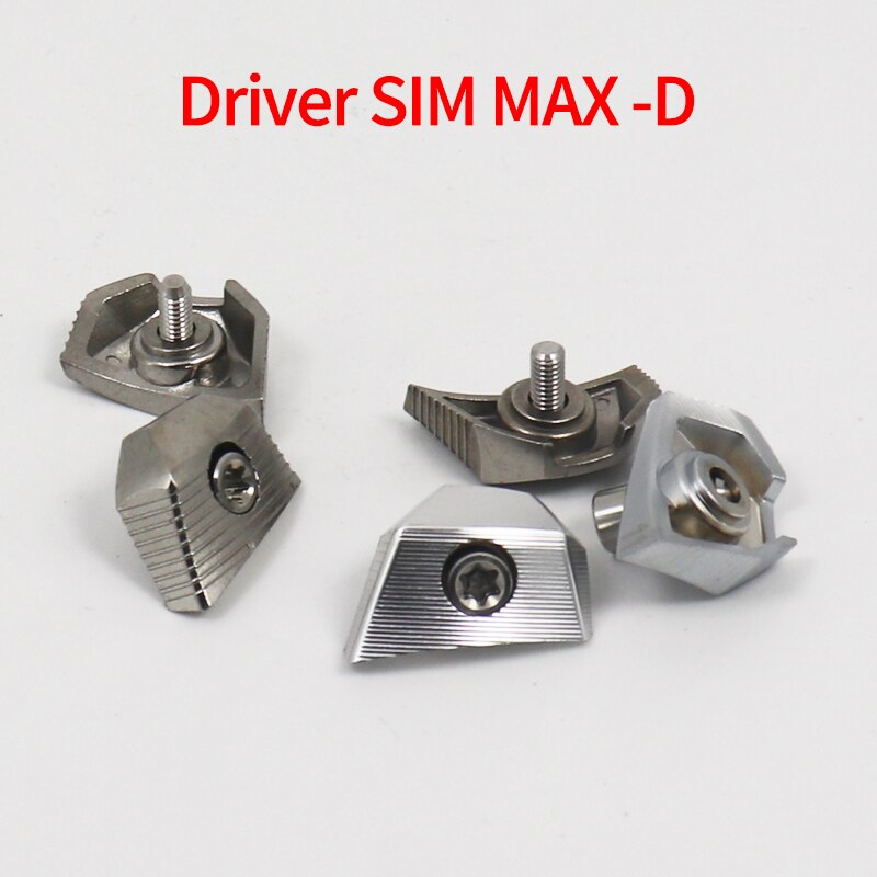 Golf weight set practice screw kit for Taylormade Driver SIM MAX D weights replacement counterweight club ball head accessories