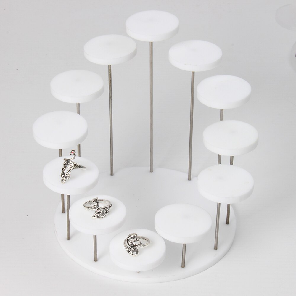 Round Cupcake Stand Acrylic Display Stand For Jewelry Cake Dessert Rack Party Wedding Cake Stand Baby Shower Decoration Holder