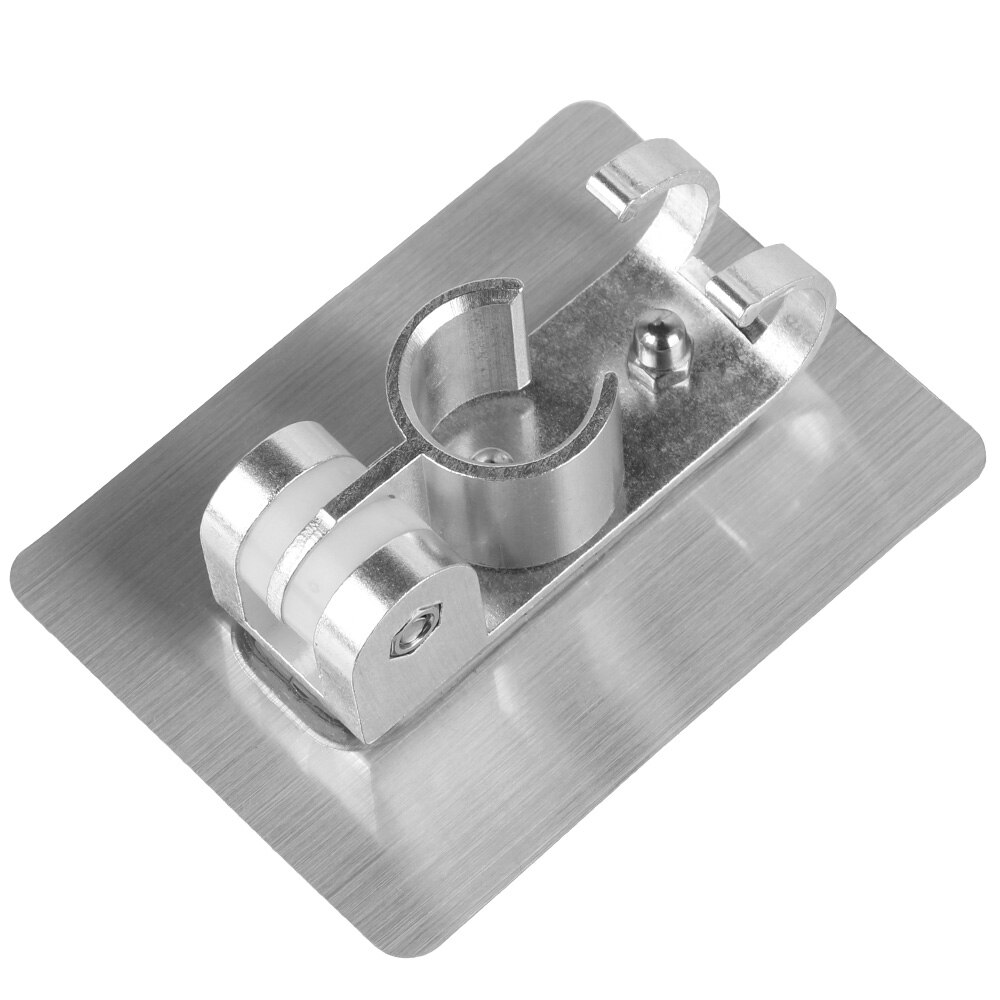 HILIFE Hand Held Bathroom Shower Head Fitting Portable Hook Pedestal Bracket Head Stand Bracket Wall Gel Mounted Shower Holder