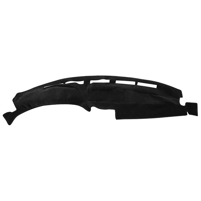 Dashboard Cover Dash Cover Mat Fit for Ford F150 F250 F350 Bronco 1992 1993 1994 1995 1996 (Black) Y73: Default Title