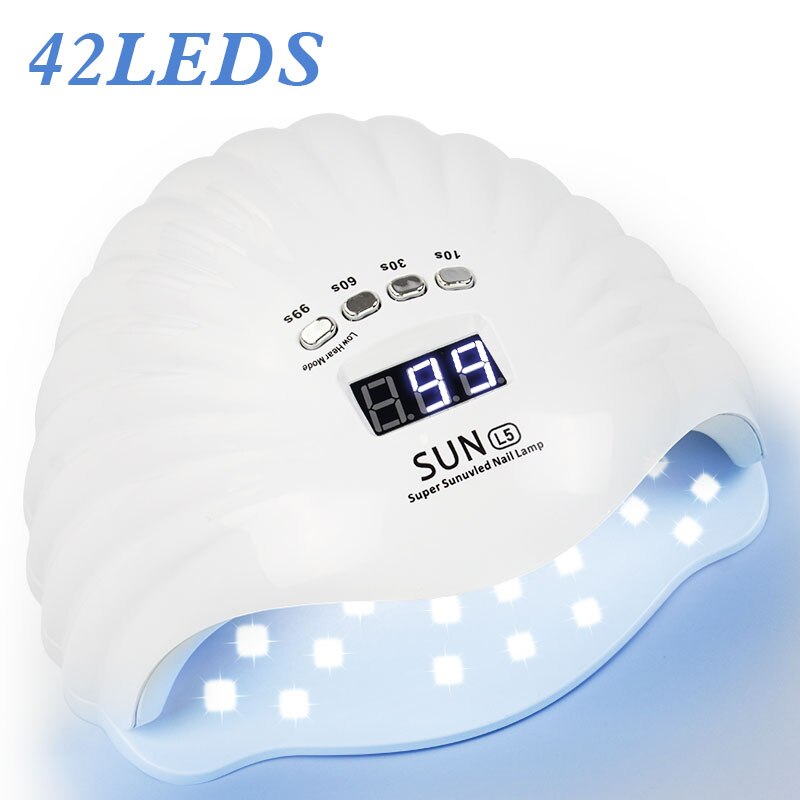 Lampe Uv Led professionnelle puissante pour vernis à ongles Gel, Machine de manucure, capteur automatique, outils de manucure: SUNL5
