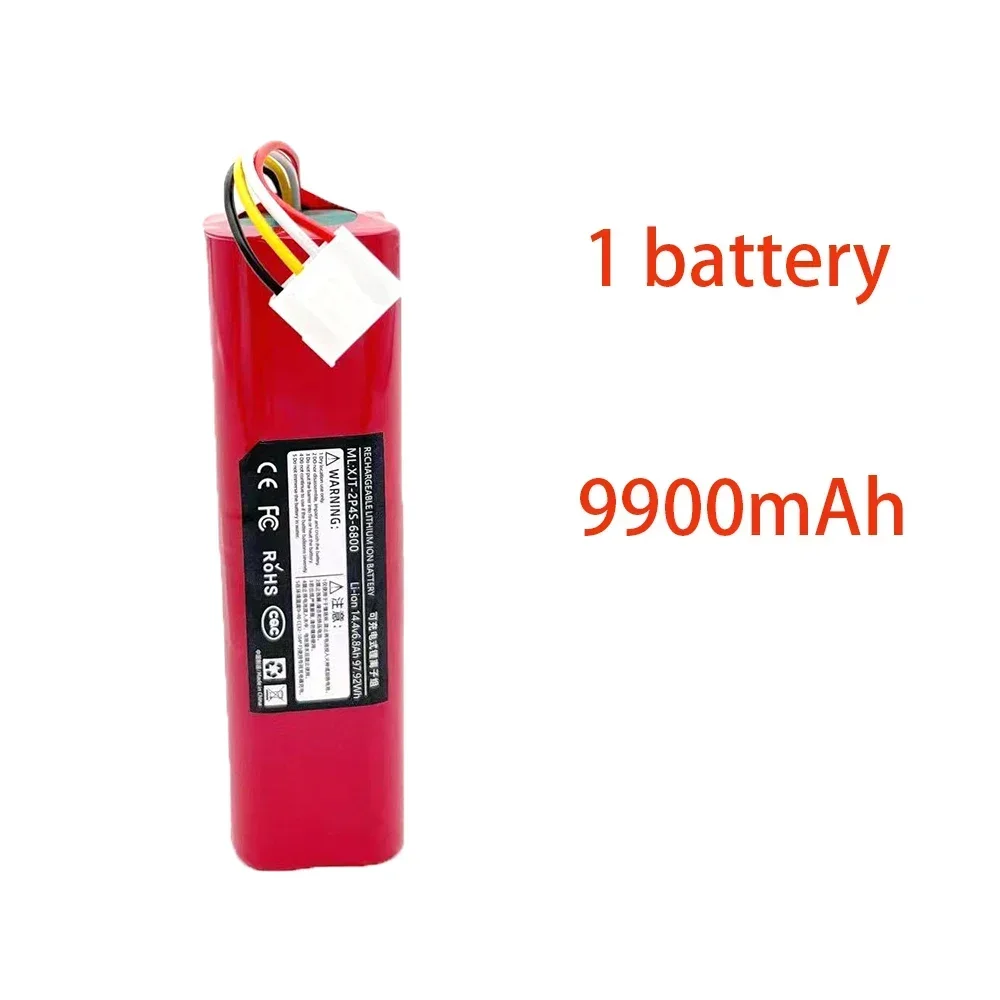 100% INR18650 SUN-INTE-278-4S2P Battery For Trifo MAX-P MAX-S Robot Intelligent Cleaner, 14.4V, 6800mAh: GRAY