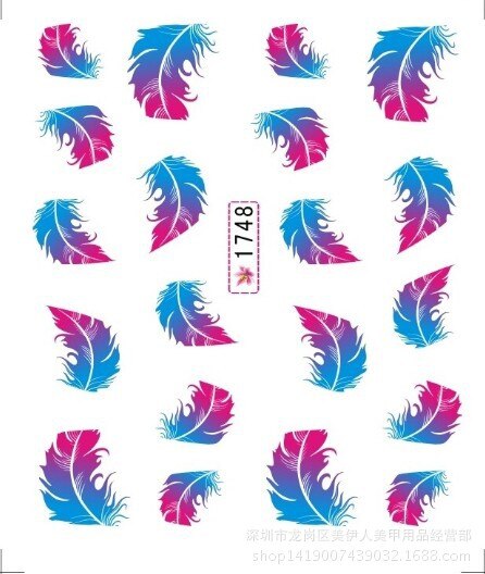 1 pièces plume colorée bricolage Nail Art strass petites perles irrégulières manucure 3D Nail Art décoration dans les accessoires de roue: 18