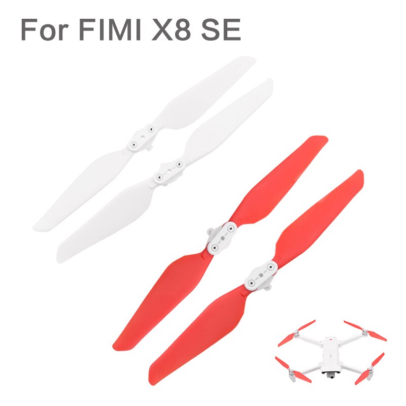 2/4PCS Propellers Blade Low-Noise Quick Release Landing Legs Prop Guard For FIMI X8 SE Drone Spare Accessories Repair Parts