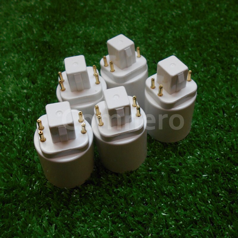 Led g24q zu e27 Sockel Basis Halogen CFL Licht Lampe adapter konverter e27 zu g24 lampe halter adapter 4pins 85-220Vlampenstar
