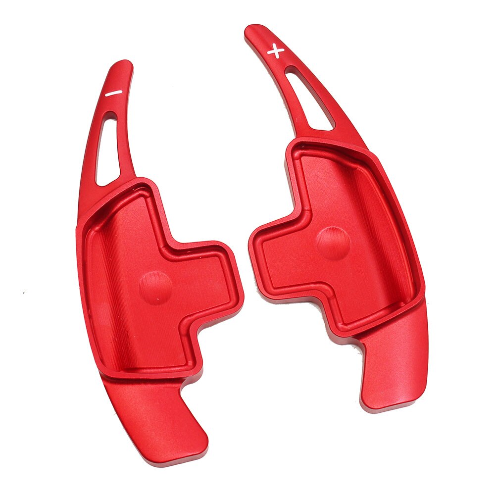 Grey Aluminum Steering Wheel Shift Paddle Extensions For Mercedes Benz A B C E Class