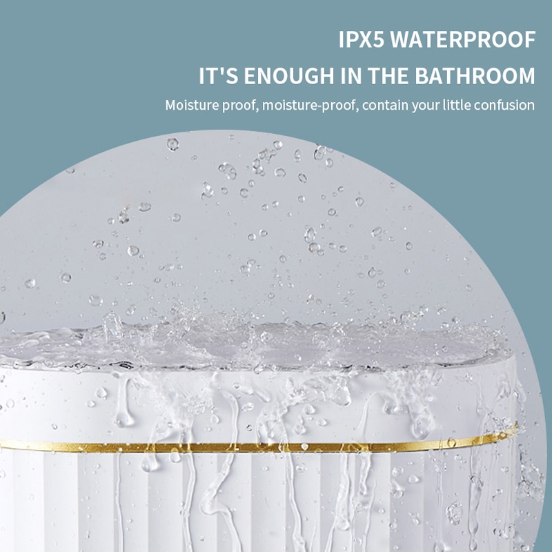 Smart Sensor Prullenbak Thuis Elektronische Automatische Prullenbak Badkamer Wc Waterdicht Smalle Vuilnis Vuilnisbak Keuken Grote