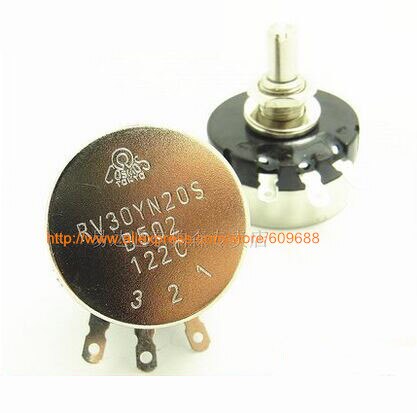 Potentiometer 20 S B104 100 K RV30YN ndustrial Panel Controles Rotary Potentiometer