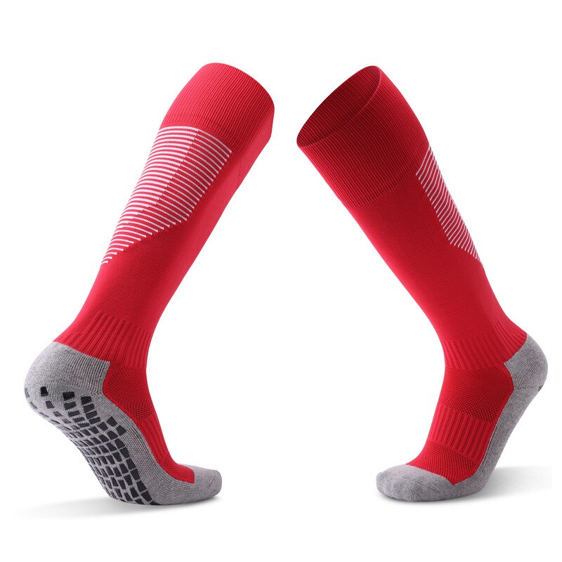 Men Women Spring Summer Breathable Football Socks Over Knee Non-slip Training Soccer Socks Outdoor Sports Socks SKJ033